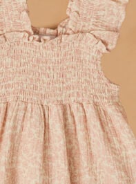 Harper Floral Dress with Headband Detail 3 - TULLABEE