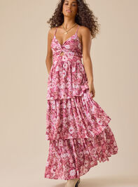 Kellsini Floral Maxi Dress - TULLABEE