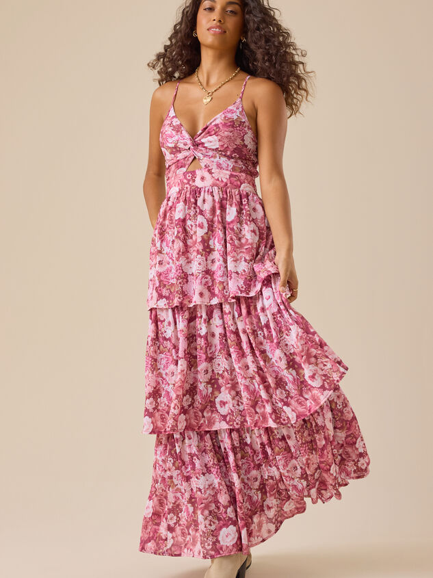 Kellsini Floral Maxi Dress - TULLABEE