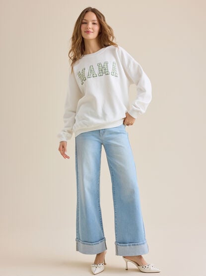 Mama Gingham Pullover - TULLABEE