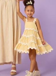 Reagan Ric Rac Dress by Rylee + Cru Detail 3 - TULLABEE