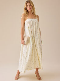Laura Dot Mama Dress Detail 2 - TULLABEE