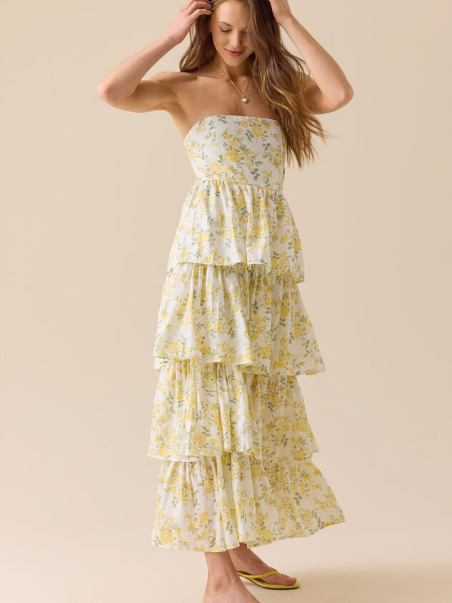 Betsy Maxi Dress Detail 3 - TULLABEE