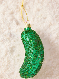 Glitter Pickle Christmas Ornament - TULLABEE