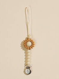 Sunflower Paci Clip - TULLABEE