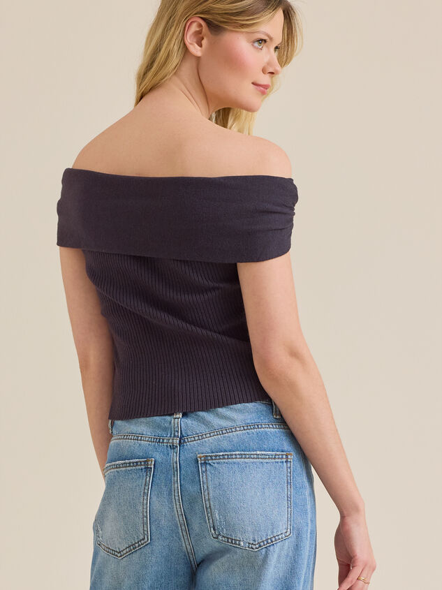 Odessa Off-Shoulder Top Detail 4 - TULLABEE