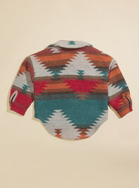 Beth Aztec Shacket Detail 3 - TULLABEE