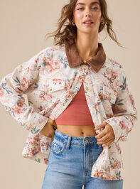Malina Floral Barn Jacket - TULLABEE