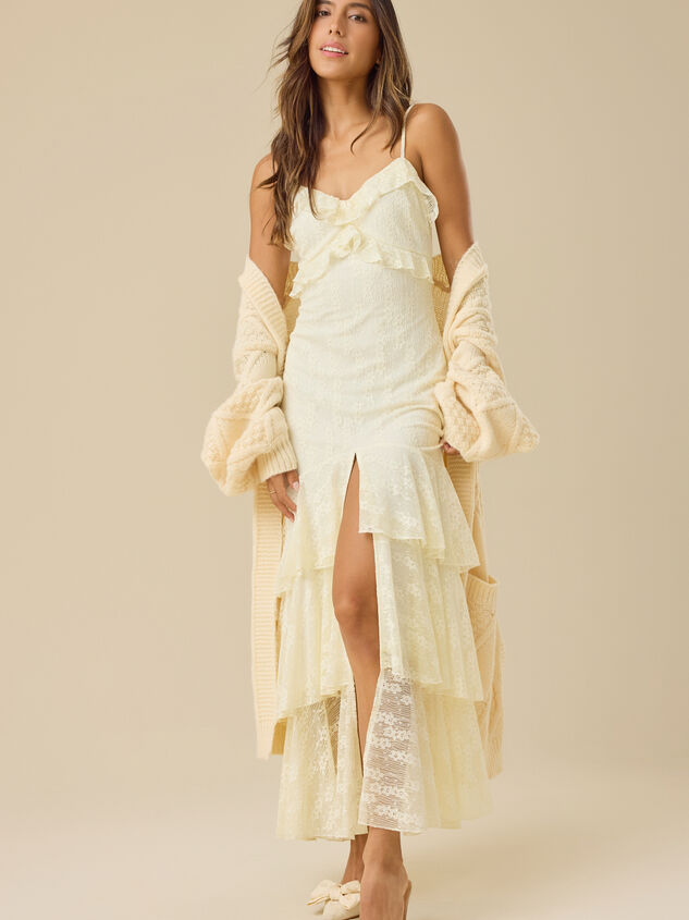 Adrianna Lace Maxi Dress - TULLABEE