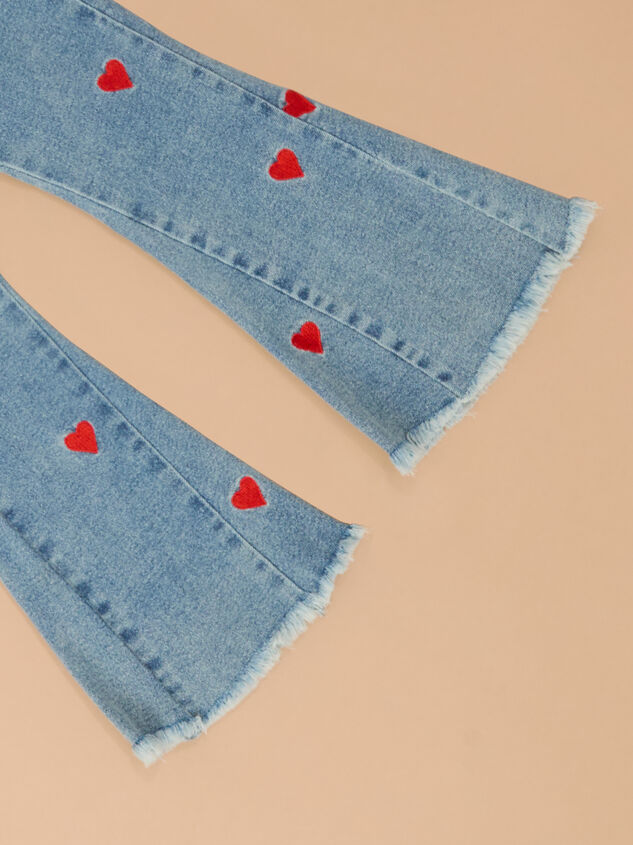 Sally Sweetheart Flares Detail 4 - TULLABEE