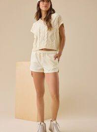 Logan Linen Shorts Detail 6 - TULLABEE
