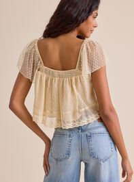 Camillia Lace Bib Top Detail 5 - TULLABEE
