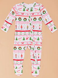 Sweet Sugarplum Footie - TULLABEE