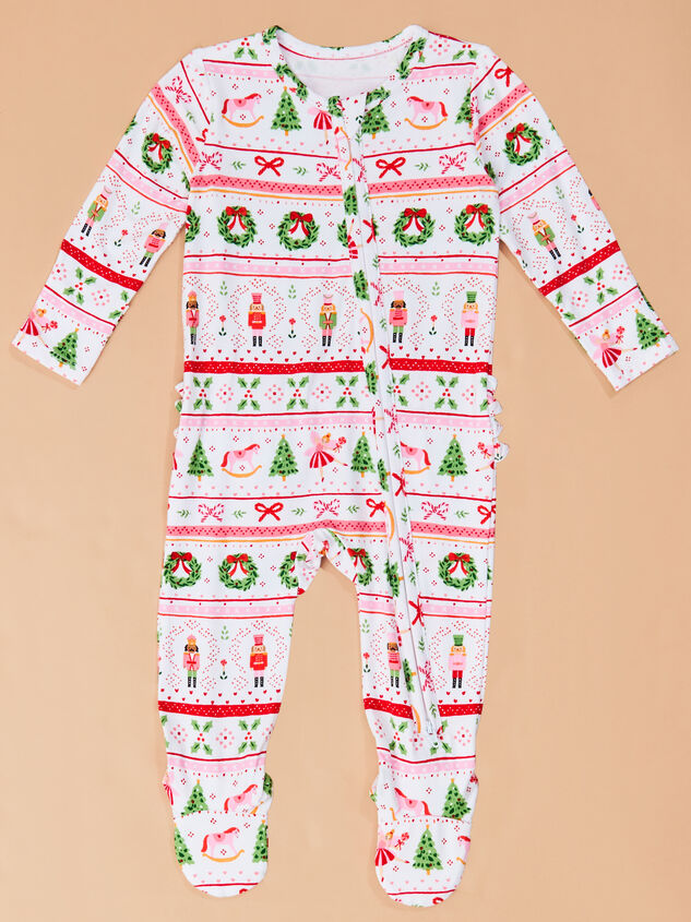 Sweet Sugarplum Footie - TULLABEE