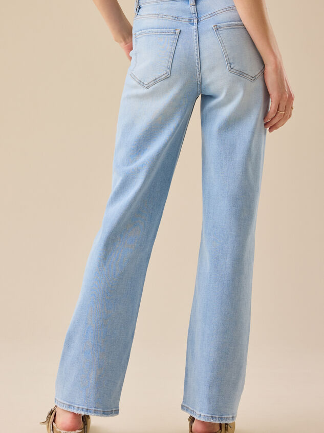 Cambrie Straight Leg Jeans Detail 5 - TULLABEE
