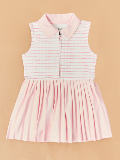 Eva Plaid Polo Dress - TULLABEE