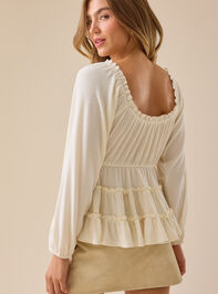 Harlow Tiered Babydoll Top Detail 5 - TULLABEE