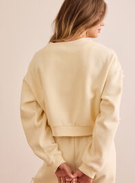 Pit Stop Bow Sleeve Pullover Detail 5 - TULLABEE