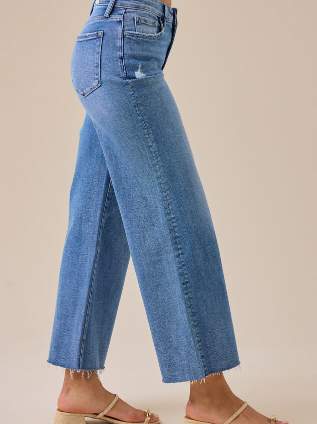 Leverette Cropped Jeans Detail 4 - TULLABEE
