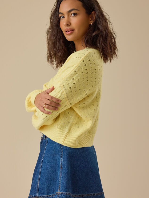 Regina Rose Cardigan Detail 3 - TULLABEE