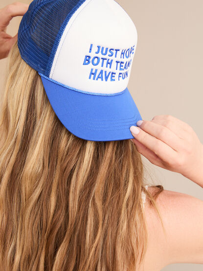 Both Teams Have Fun Trucker Hat - TULLABEE