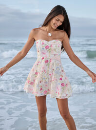 Shanae Floral Mini Dress - TULLABEE