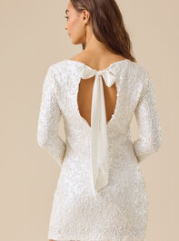 Delaney Sequin Mini Dress Detail 5 - TULLABEE