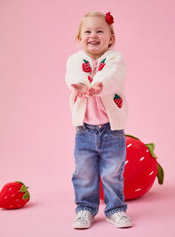 Remy Strawberry Cardigan - TULLABEE
