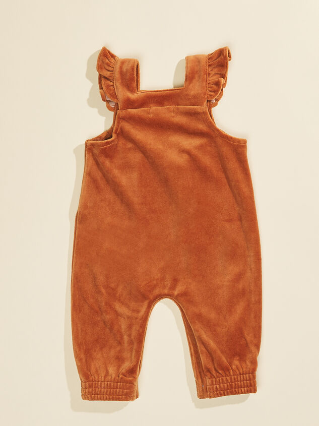 Rory Ruffle Overalls Detail 2 - TULLABEE