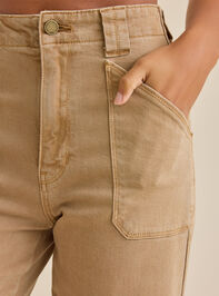 Paloma Straight Leg Jeans Detail 3 - TULLABEE