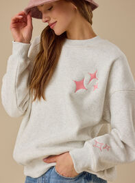 Do What Makes You Happy Pullover Detail 3 - TULLABEE