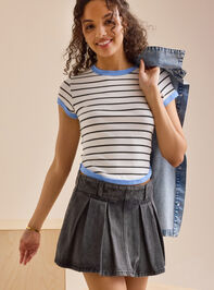 Jupiter Denim Cheer Skort - TULLABEE