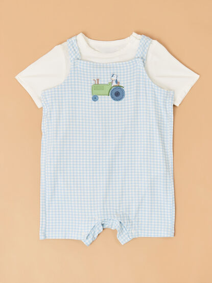 Archer Gingham Shortall - TULLABEE