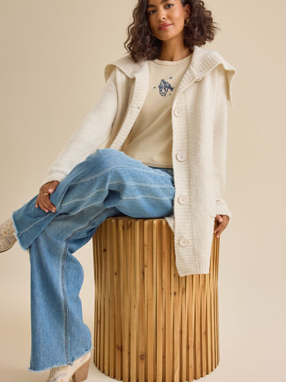 Evangeline Oversized Cardigan - TULLABEE