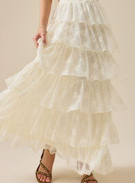 Danny Lace Maxi Skirt Detail 3 - TULLABEE