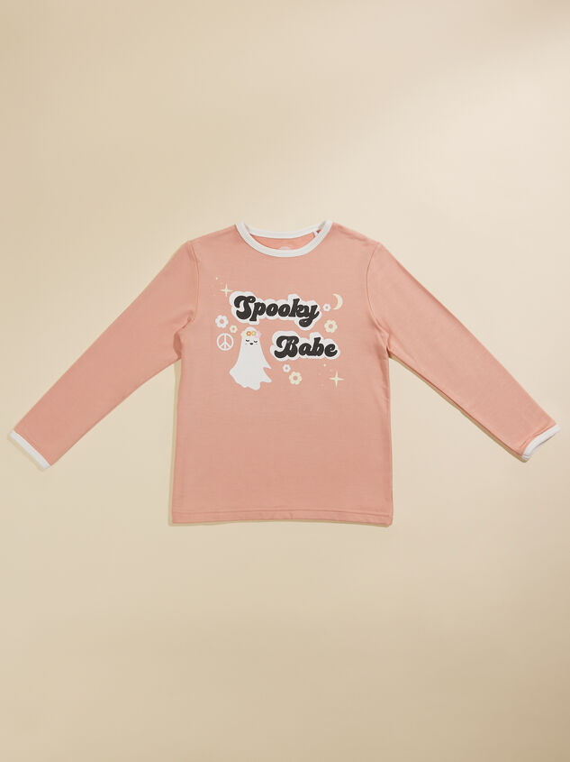 Spooky Babe Ringer Tee - TULLABEE
