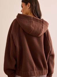 Trackside Fleece Hoodie Detail 6 - TULLABEE