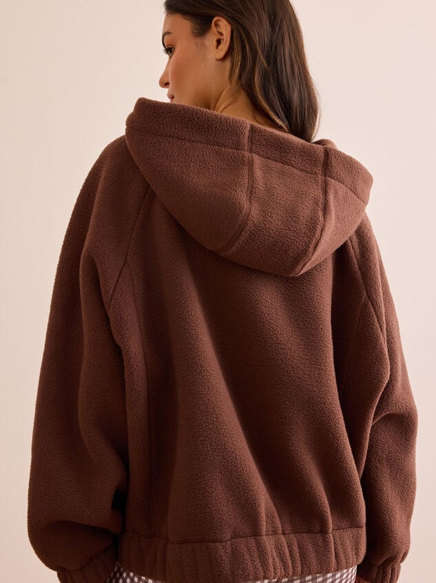 Trackside Fleece Hoodie Detail 6 - TULLABEE