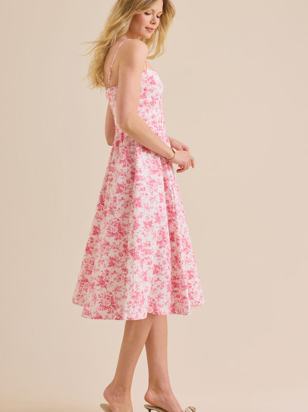 Nevaeh Floral Maxi Dress Detail 3 - TULLABEE