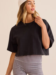 Gear Up Boxy Tee Detail 2 - TULLABEE
