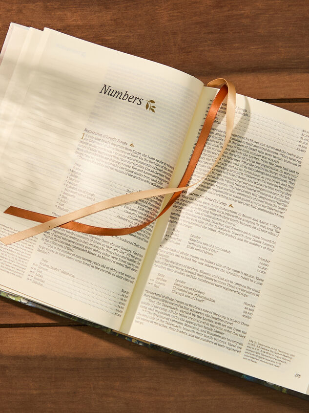 Hosanna Revival NLT Journaling Bible: Coram Theme Detail 3 - TULLABEE