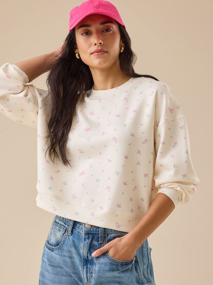 Finley Floral Mama Sweatshirt - TULLABEE