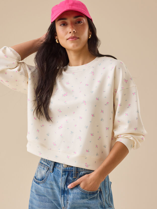Finley Floral Mama Sweatshirt - TULLABEE