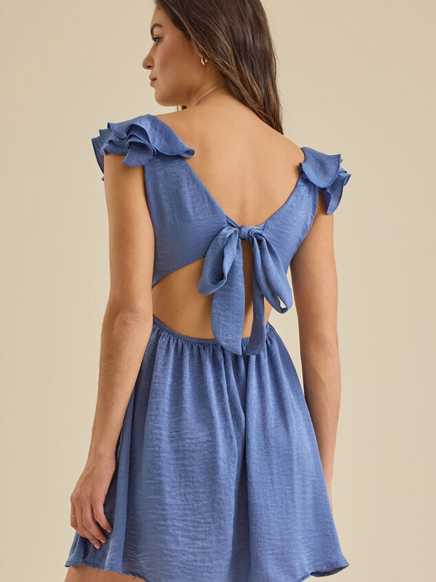 Lula Mini Dress Detail 2 - TULLABEE