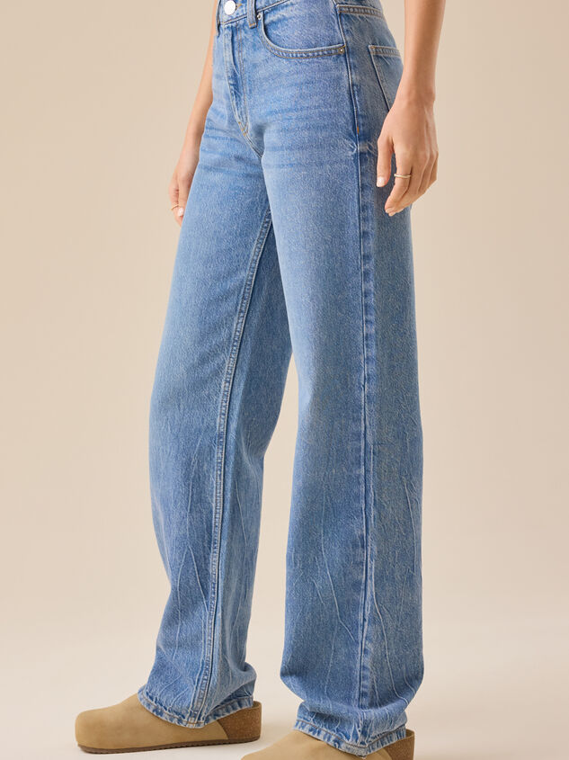 Sophia Relaxed Baggy Jean Detail 4 - TULLABEE