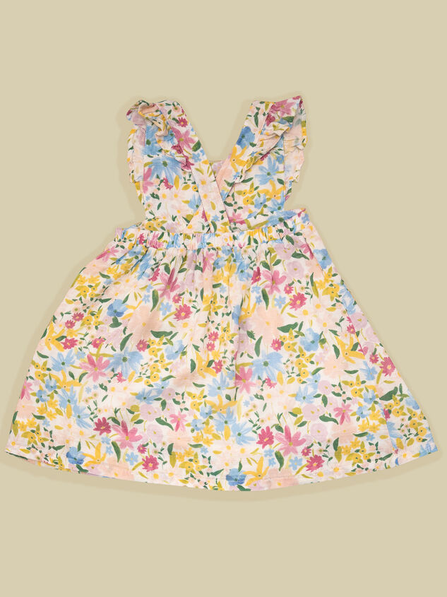 Mandie Baby Floral Sundress and Bloomer Set Detail 3 - TULLABEE