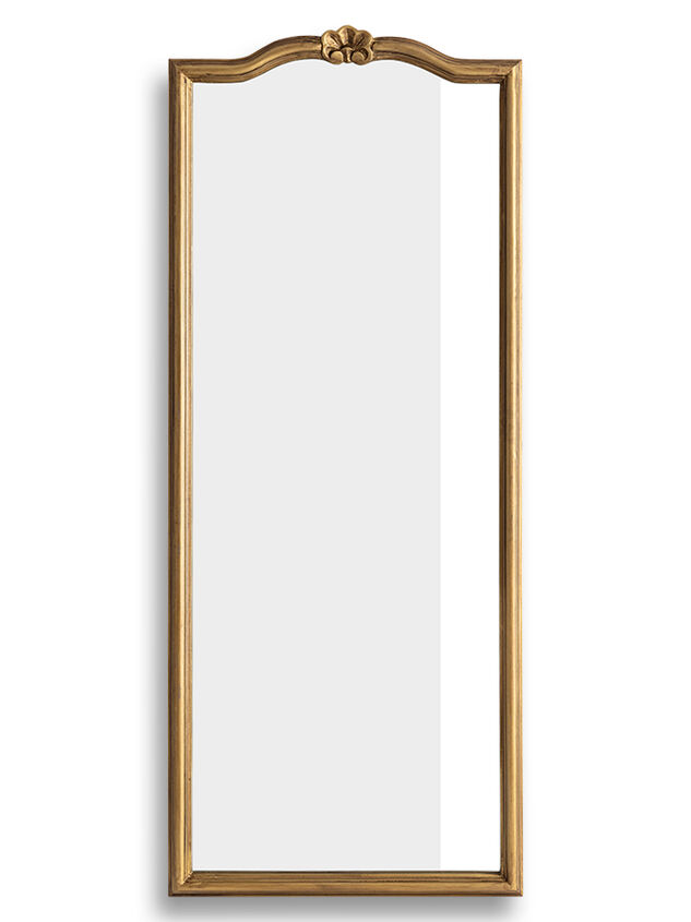 Adele Gilded Wood Mirror - TULLABEE