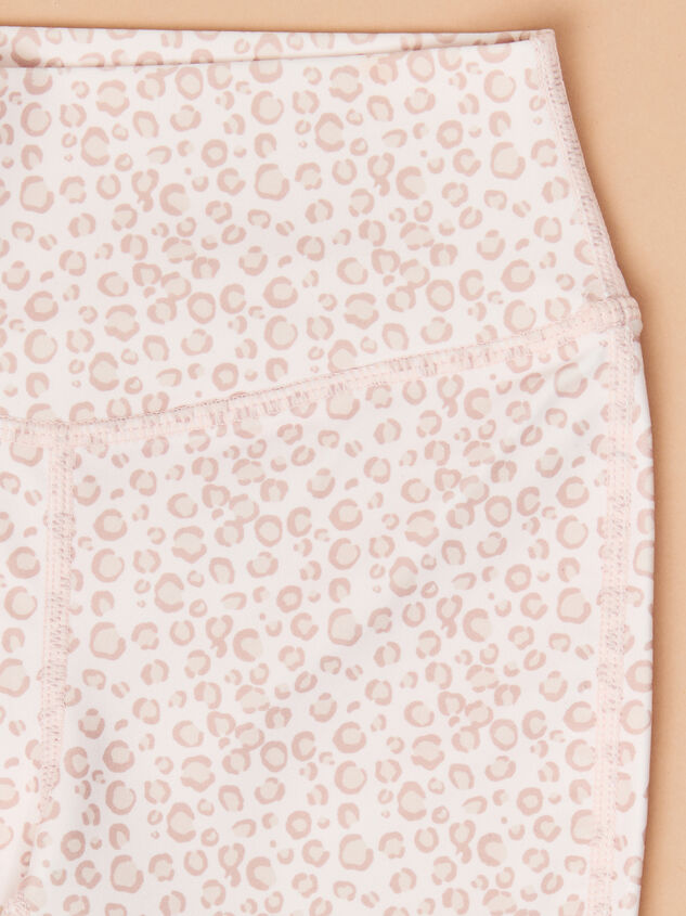 Lilah Leopard Flare Legging Detail 2 - TULLABEE