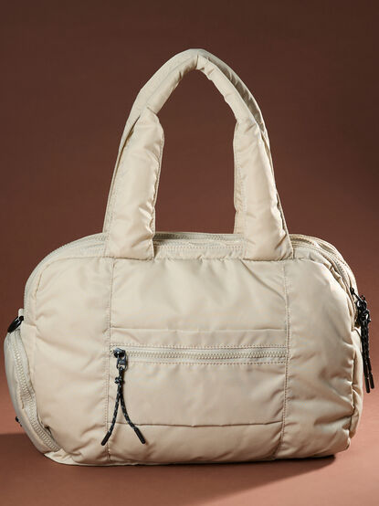 Double Take Puffer Tote Bag - TULLABEE