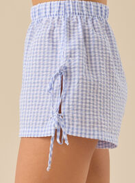 Karis Side Tie Short Detail 4 - TULLABEE